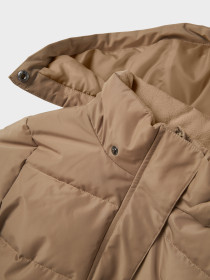 NAME IT Puffer Lang Jakke Medow03 Pure Cashmere